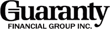 (GUARANTY FINANCIAL GRUOP INC. LOGO)